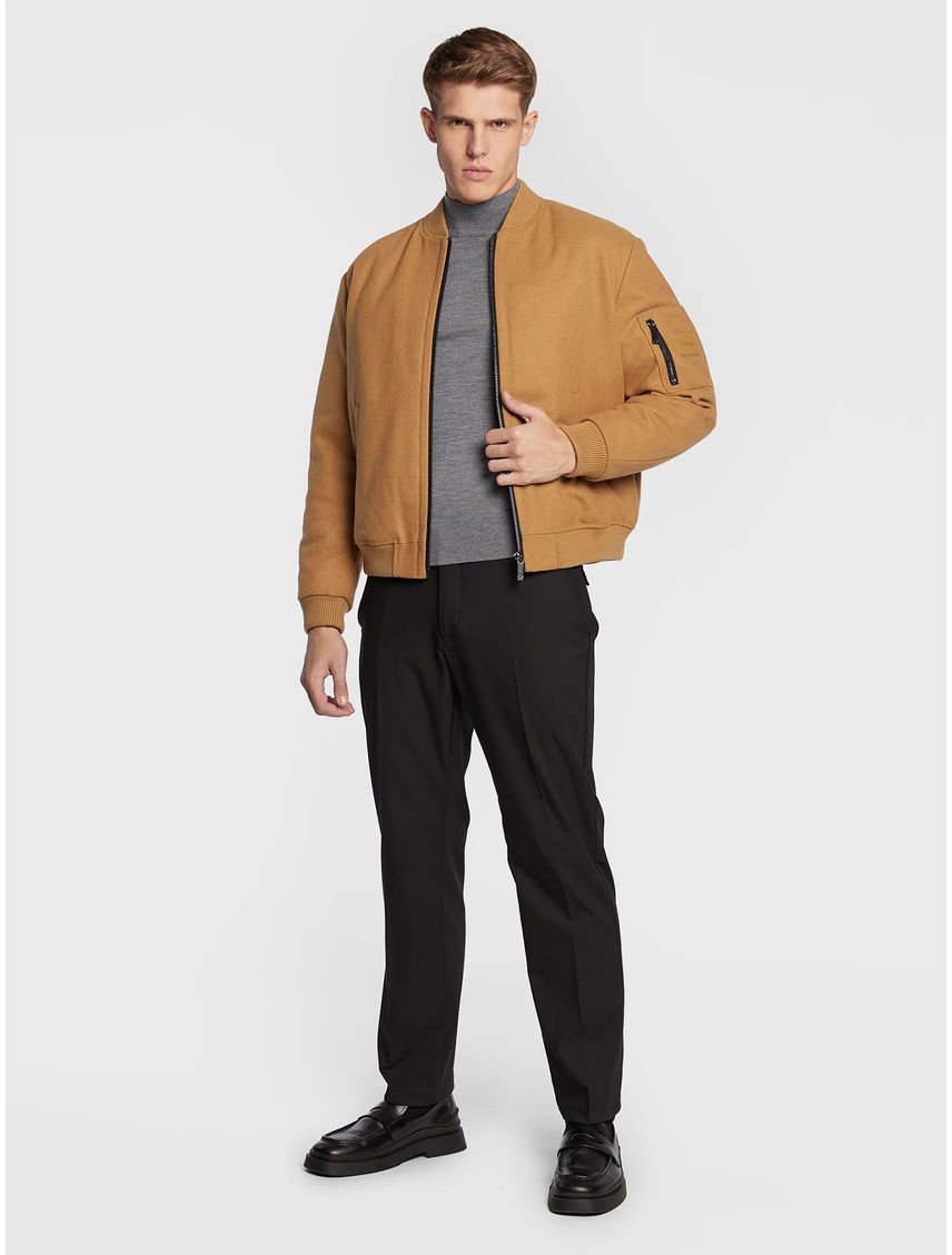 Sweater Cuello Alto Merino Mock