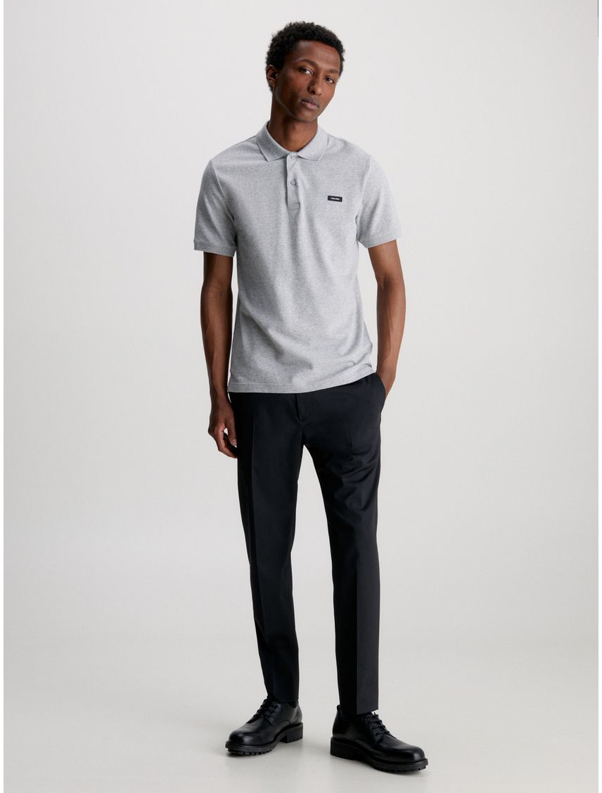 Polo Stretch Slim Button
