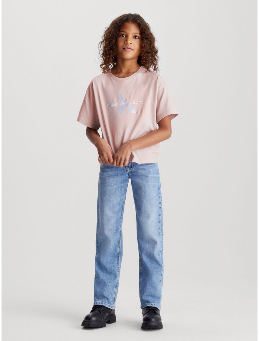 Polera Niña Serenity Monogram
