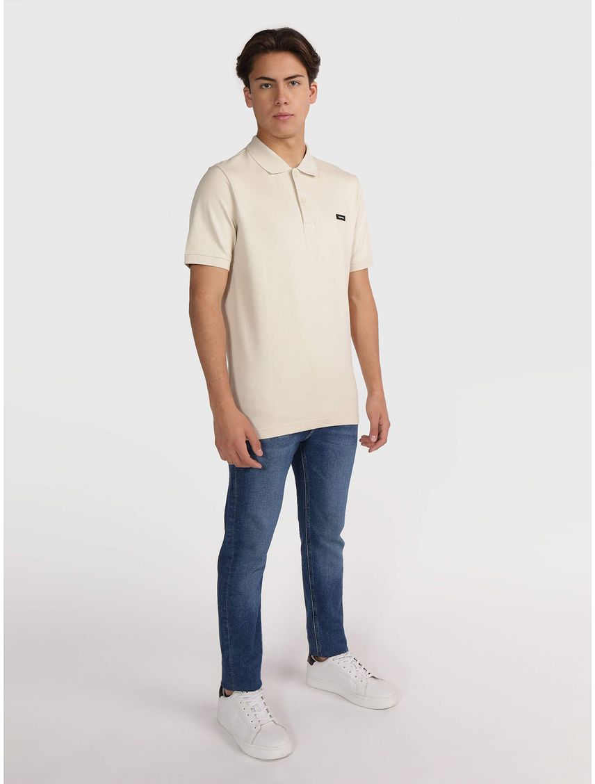 Polo Stretch Slim Button