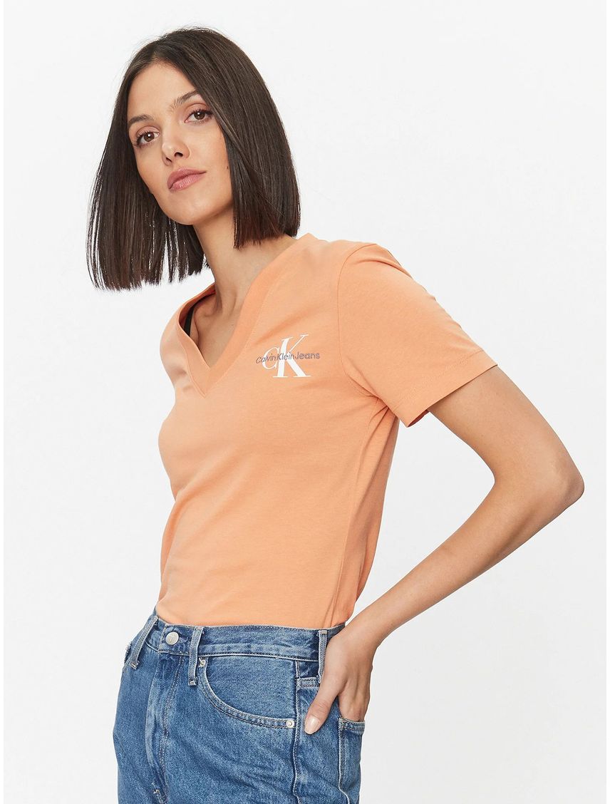Polera Monologo Slim V-Neck