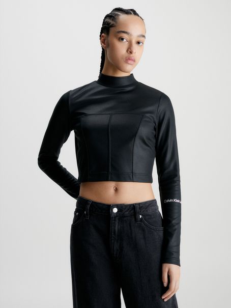 Blusa Ls Coated Milano