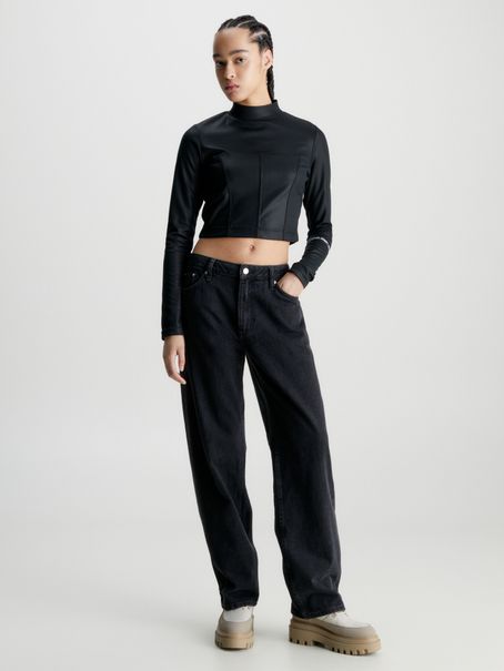 Blusa Ls Coated Milano