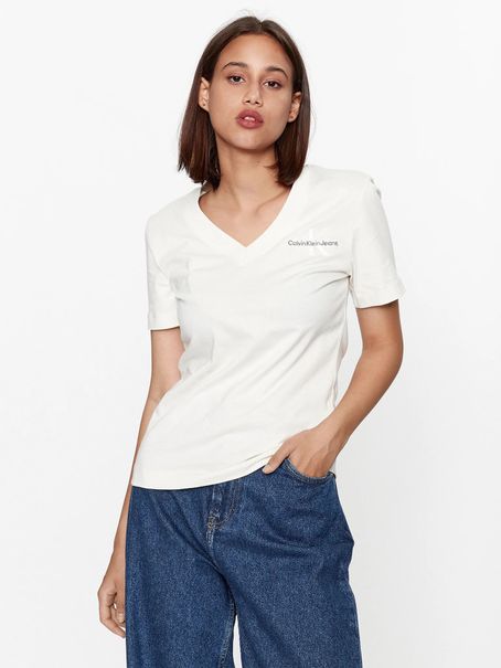 Polera Monologo Slim V-Neck
