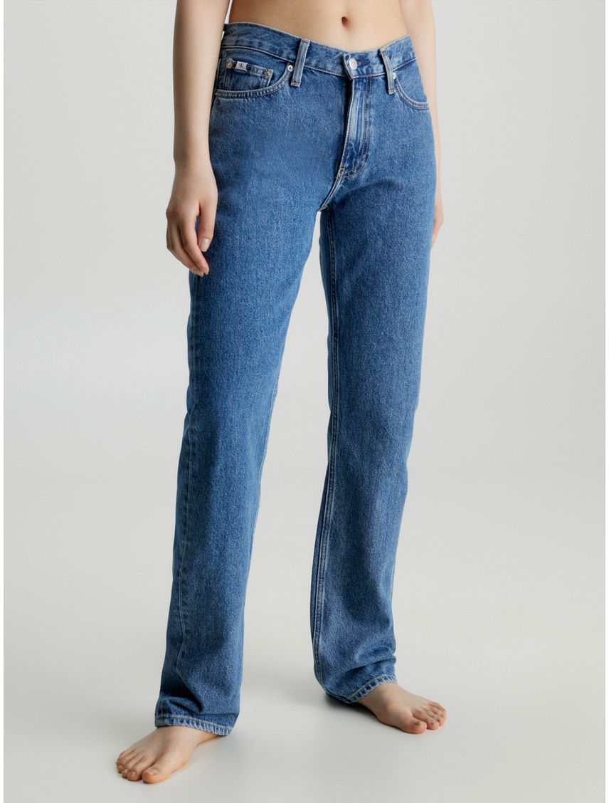 Jeans Low Rise Straight