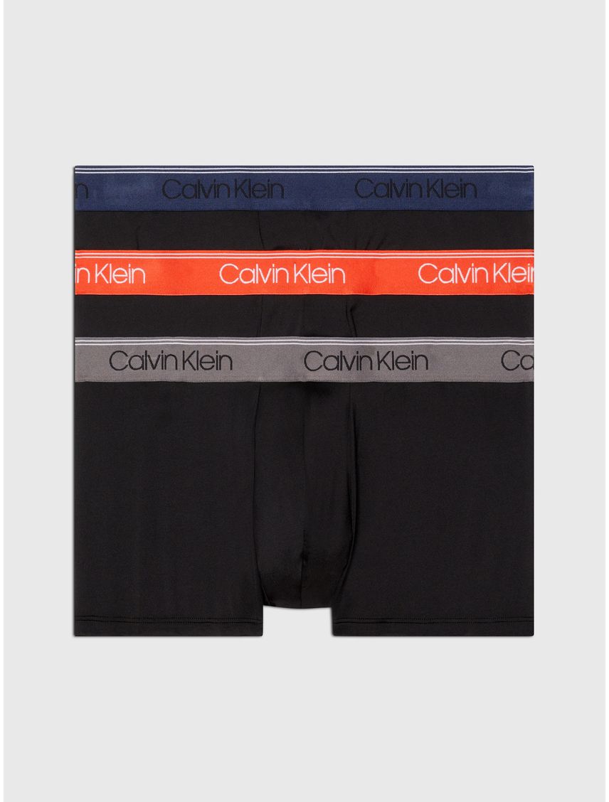 Pack 3 Bóxers Low Rise Trunk Micro Stretch