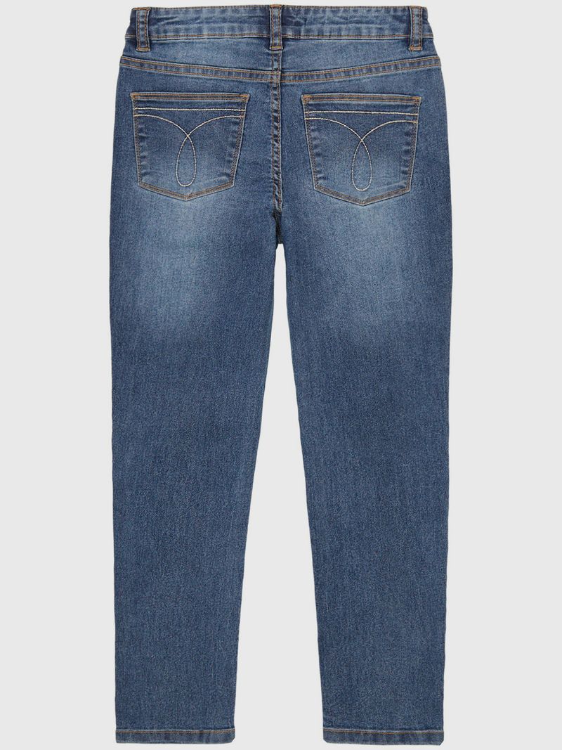Jeans-azules-Calvin-Klein-de-corte-ajustado