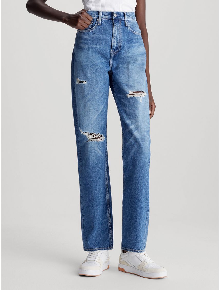 Jeans High Rise Straight