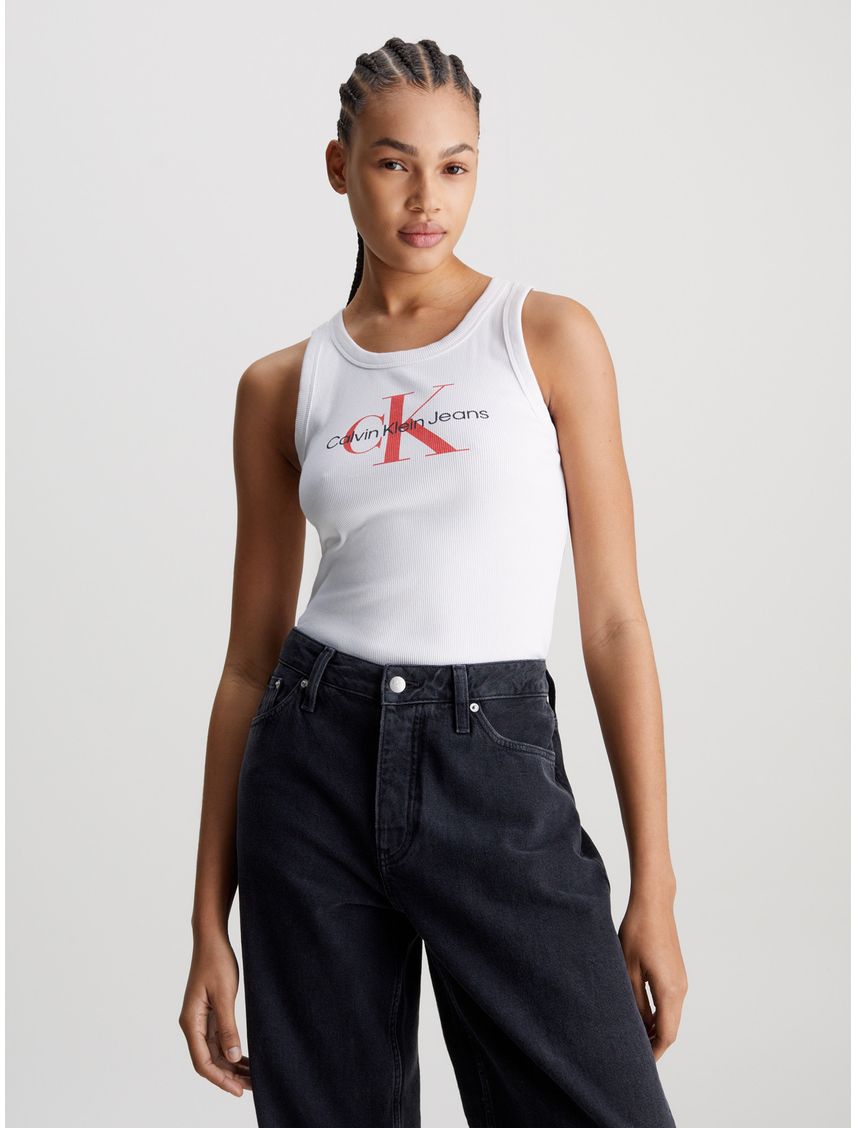 Polera Archival Monologo Rib Tank