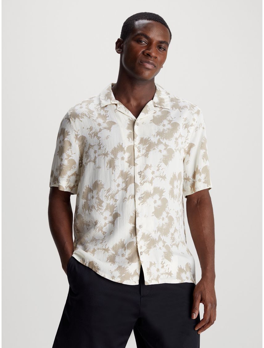 Camisa Viscose Flower