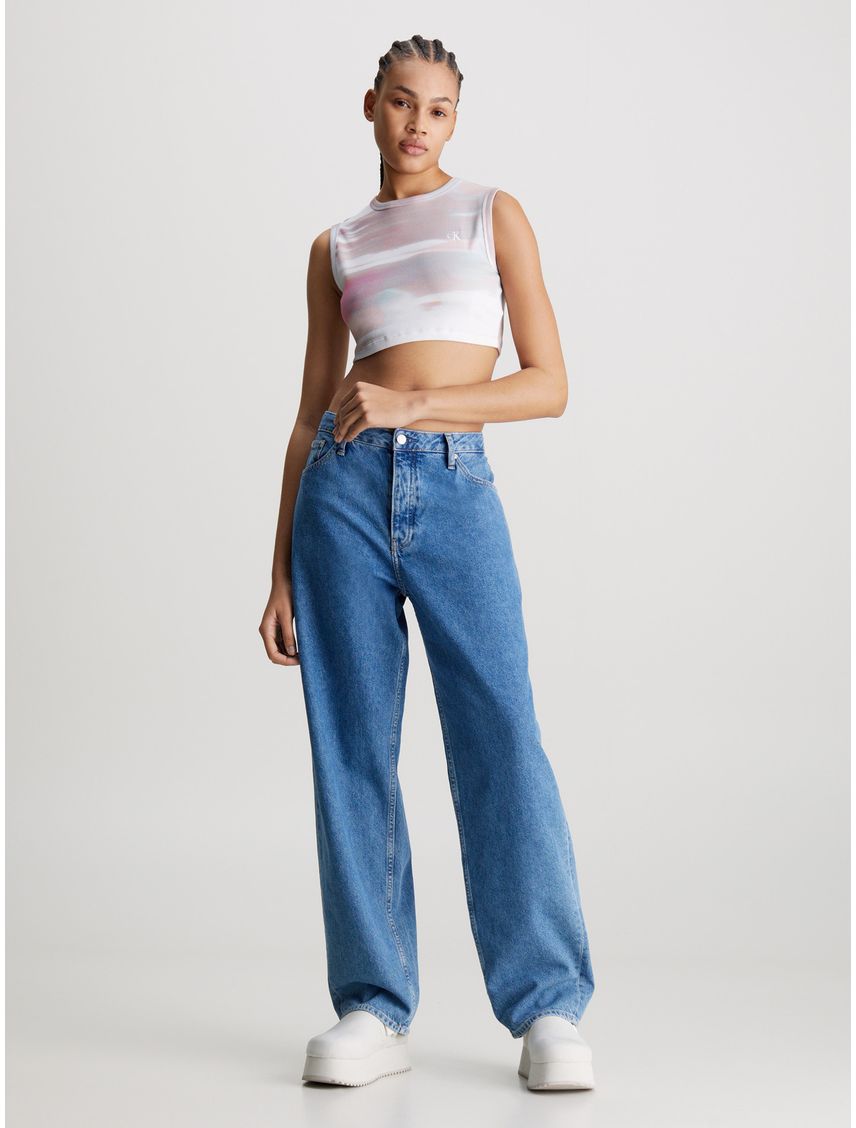 Polera Aop Cropped