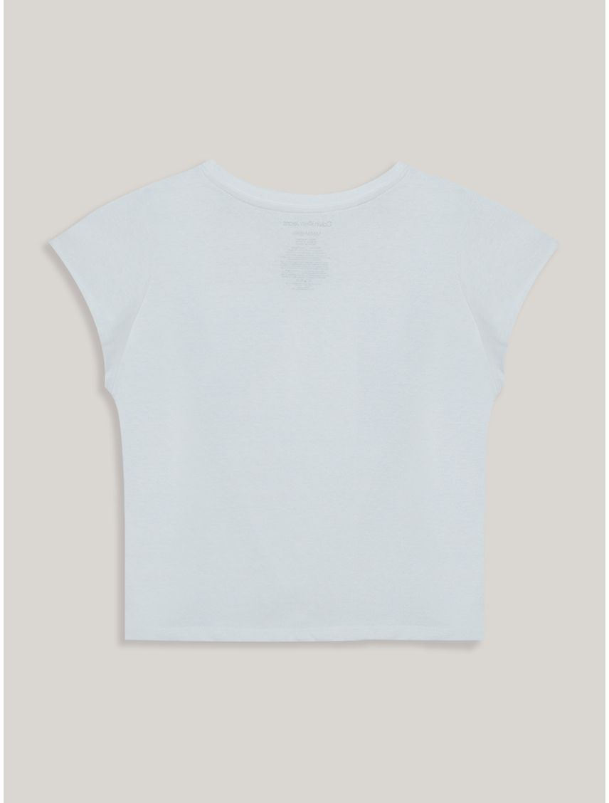 Polera Niña Split Monogram Sequin