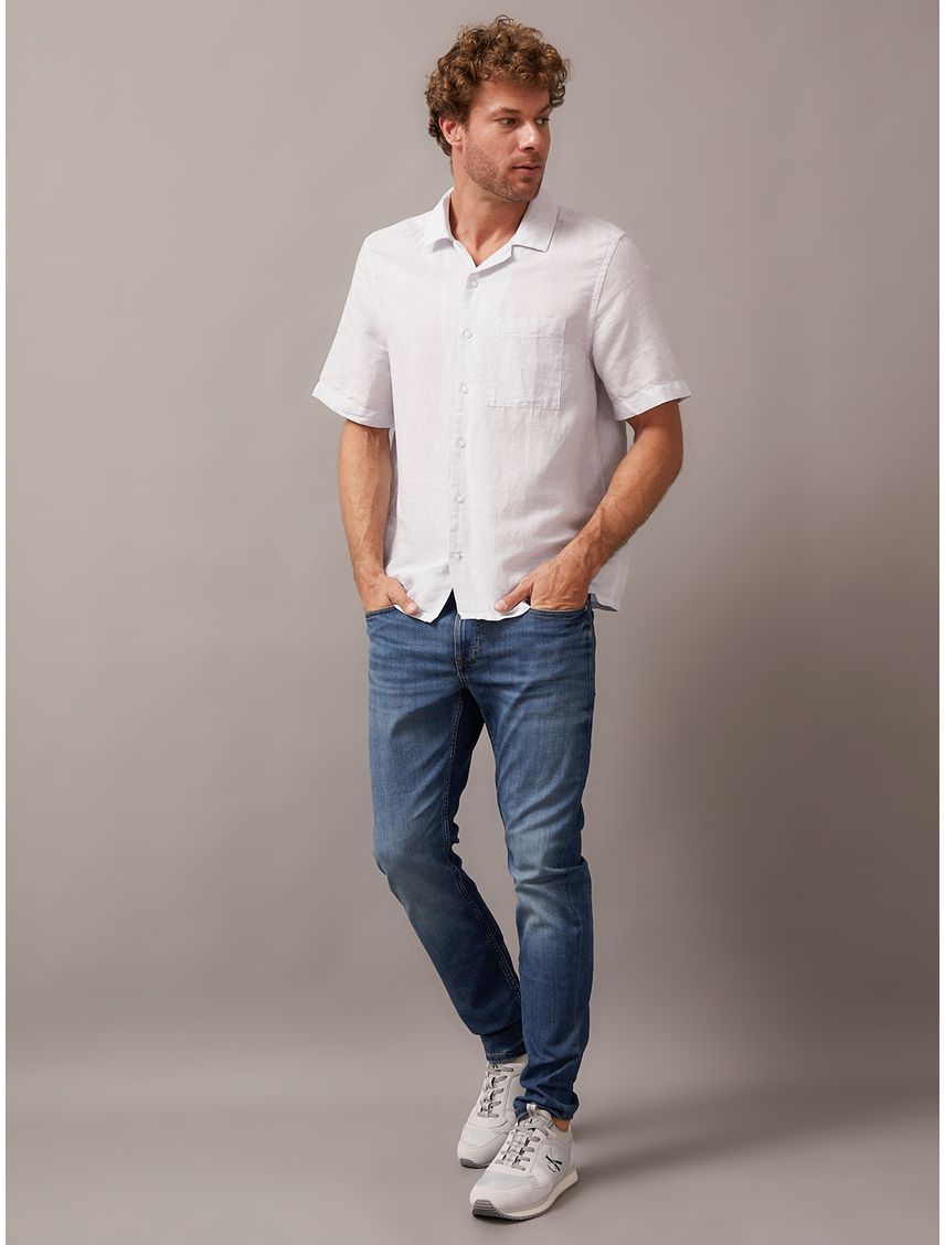 Camisa Linen Cotton Cuban