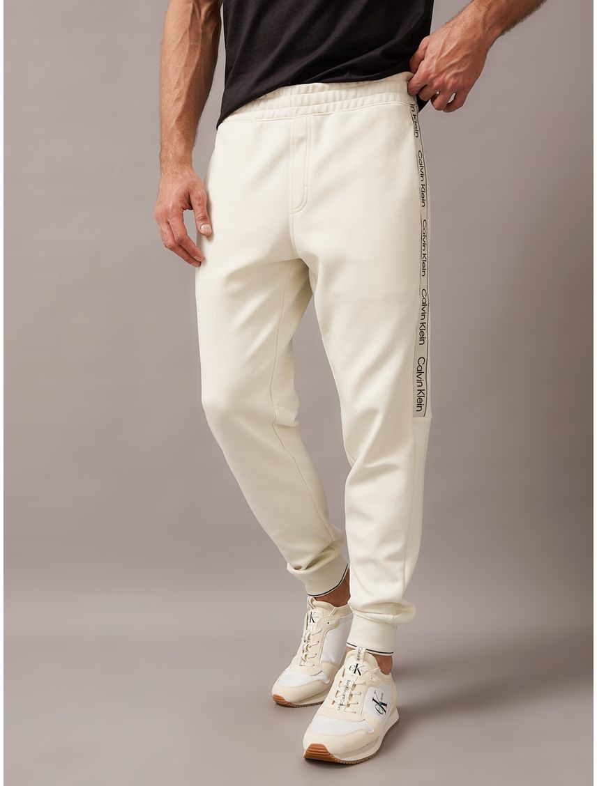 Pantalon blanco calvin klein sale