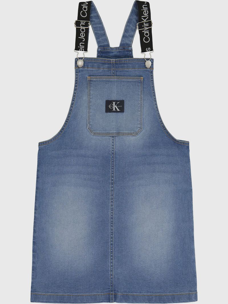 Jumper-de-mezclilla-Calvin-Klein-con-tirantes-y-bolsillo-frontal