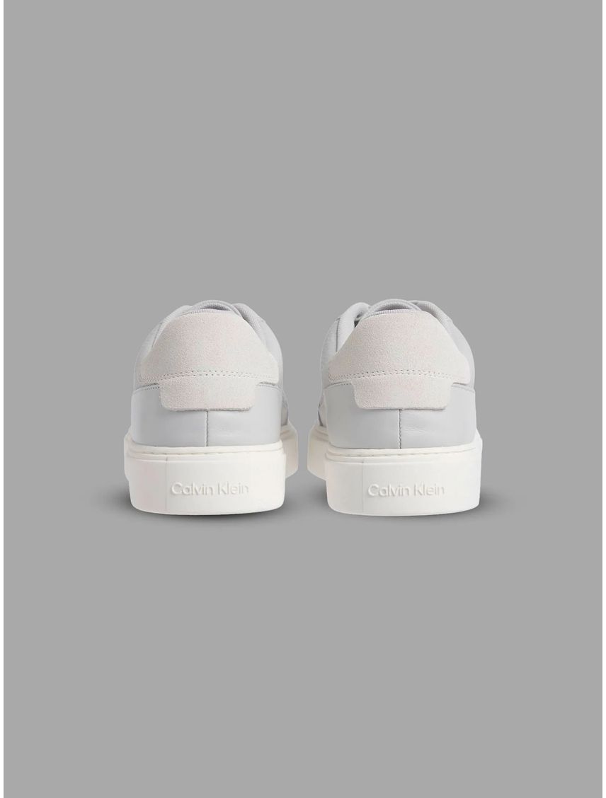 Zapatillas de Cuero Lace Up Basket