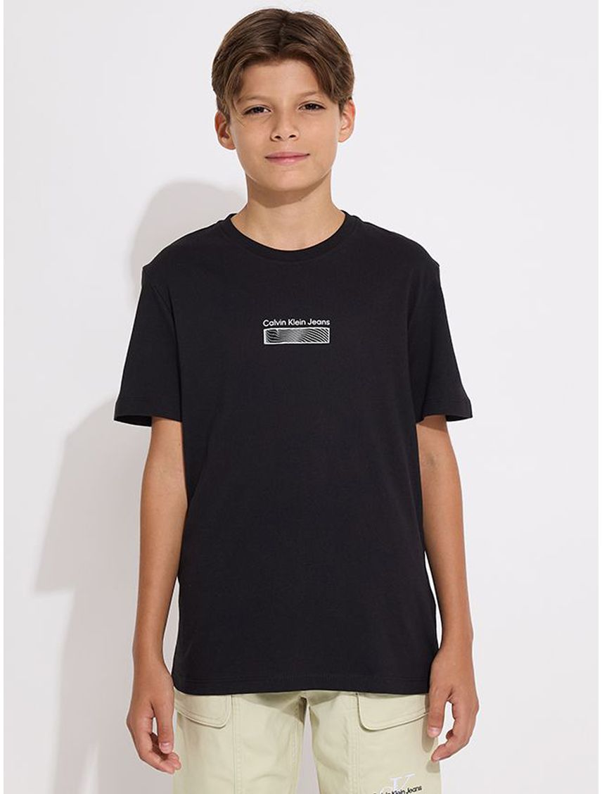 Polera Niño Jersey Wave