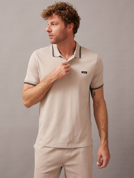 Polo Stretch Metal Button