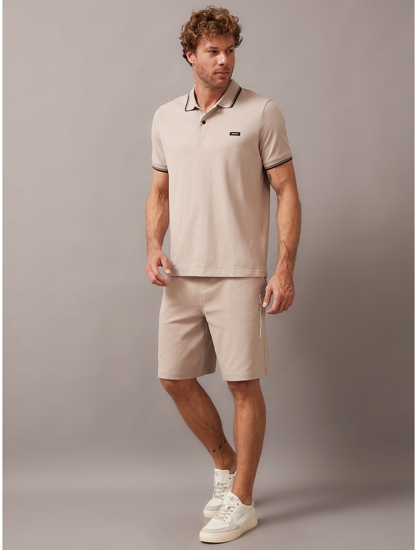 Polo Stretch Metal Button