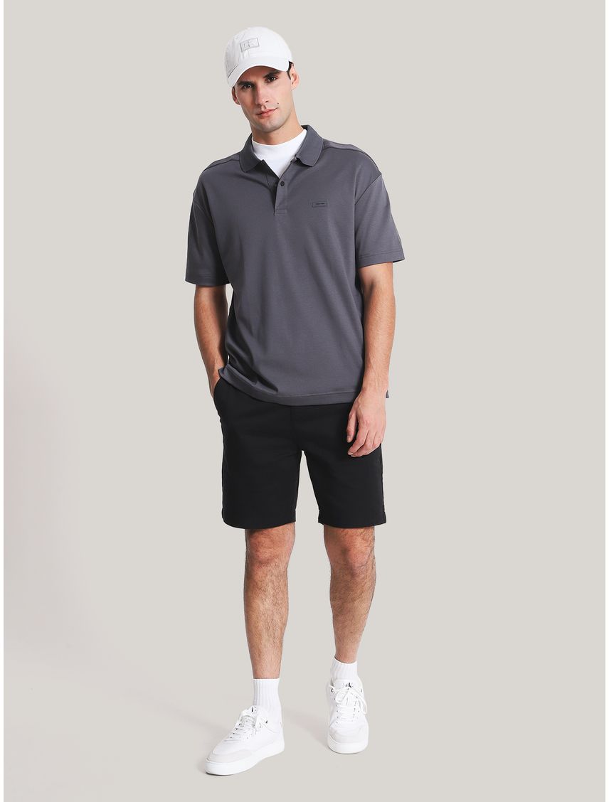 Polo Tonal Debossed