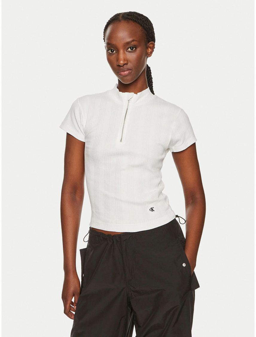 Blusa Variegated Rib Half
