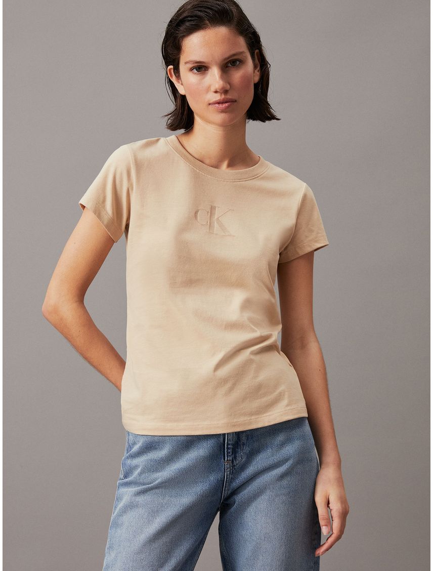 Polera Burn Out Ck Slim