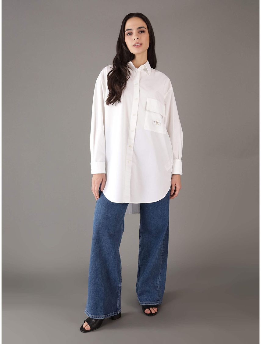 Camisa Long Cotton Utility