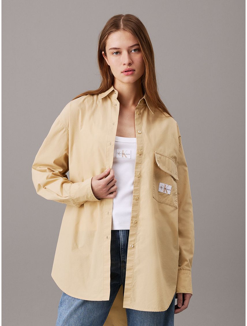 Camisa Long Cotton Utility