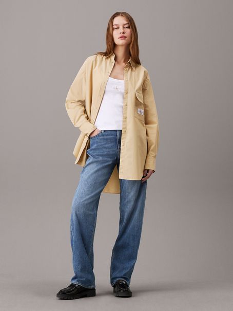 Camisa Long Cotton Utility
