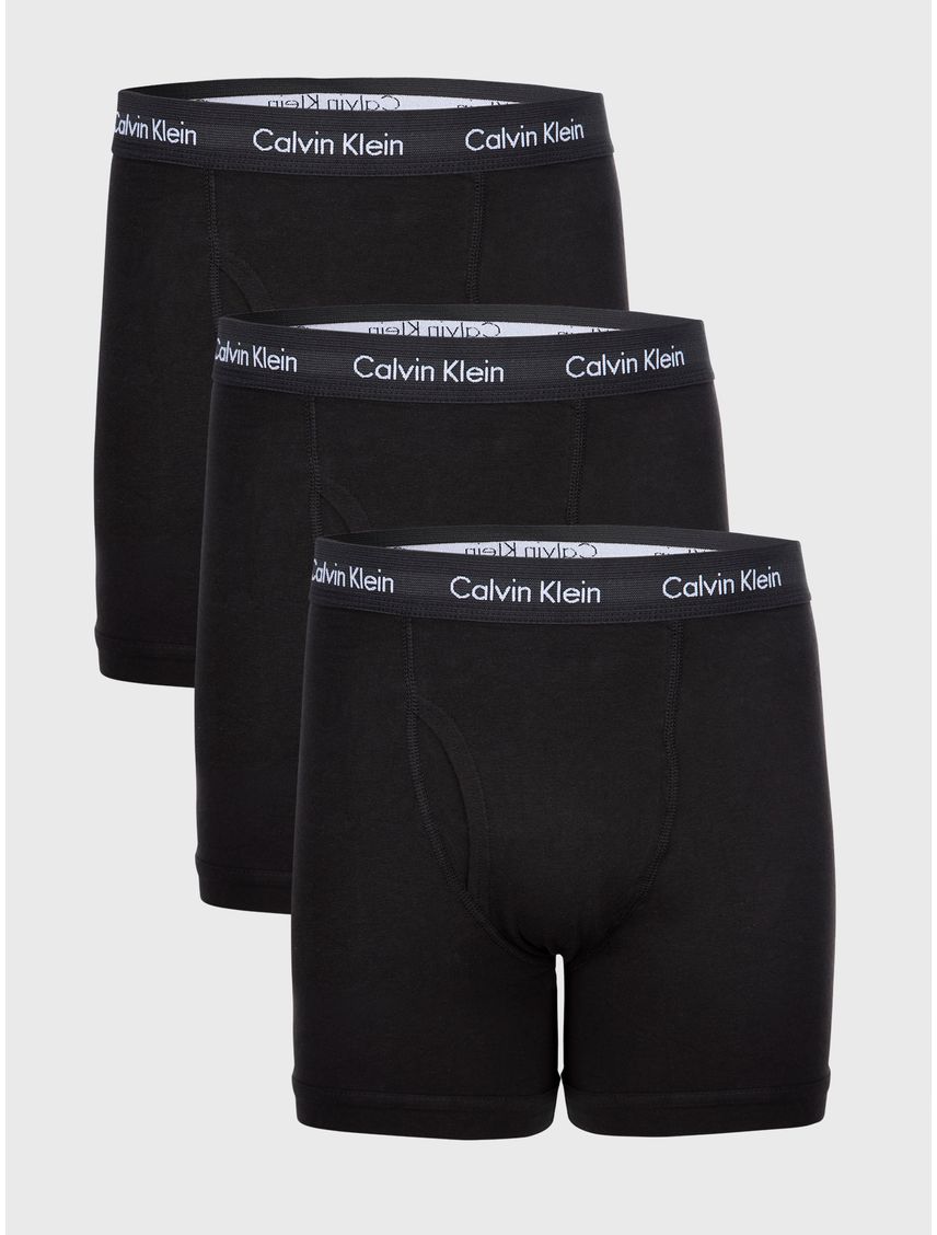 Pack 3 Bóxers Brief Cotton Stretch