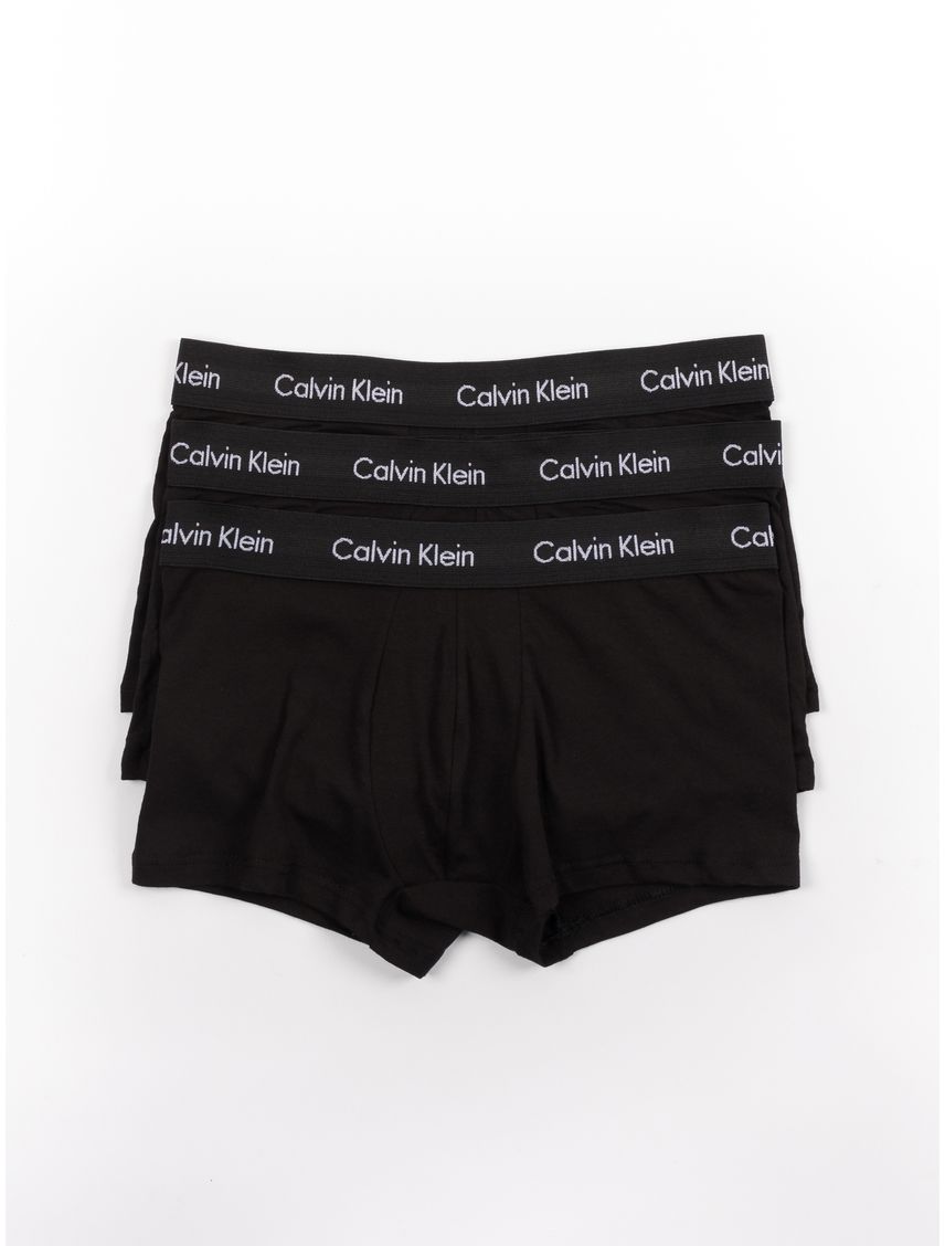 Pack 3 Bóxers Low Rise Trunk Cotton Stretch