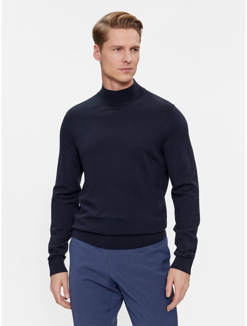 Sweater Cuello Alto Merino Mock