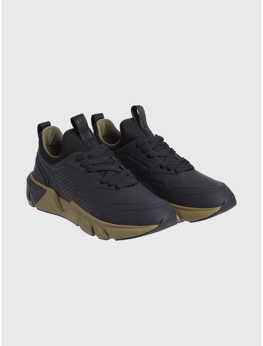 Zapatillas de Cuero Lace Up