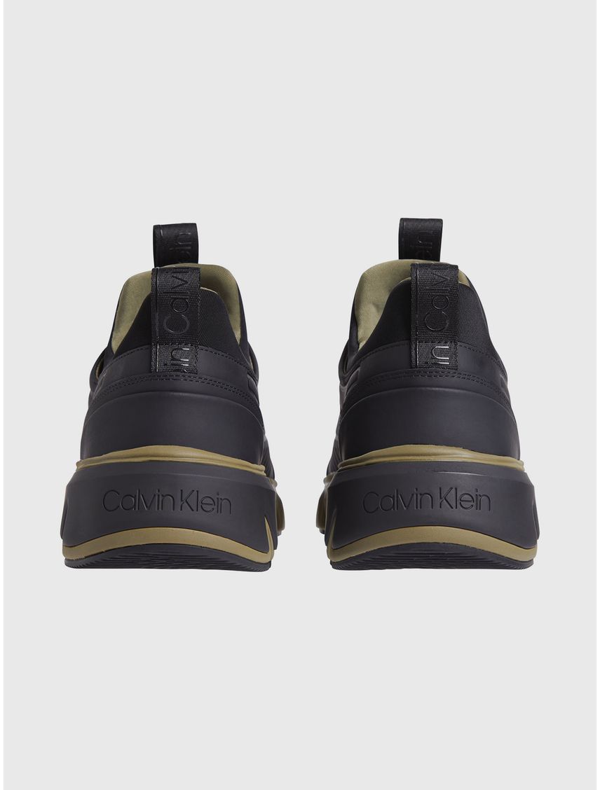 Zapatillas de Cuero Lace Up