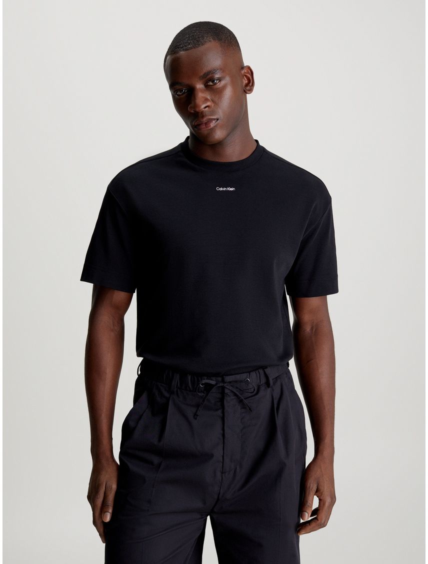 Polera Nano Logo Interlock