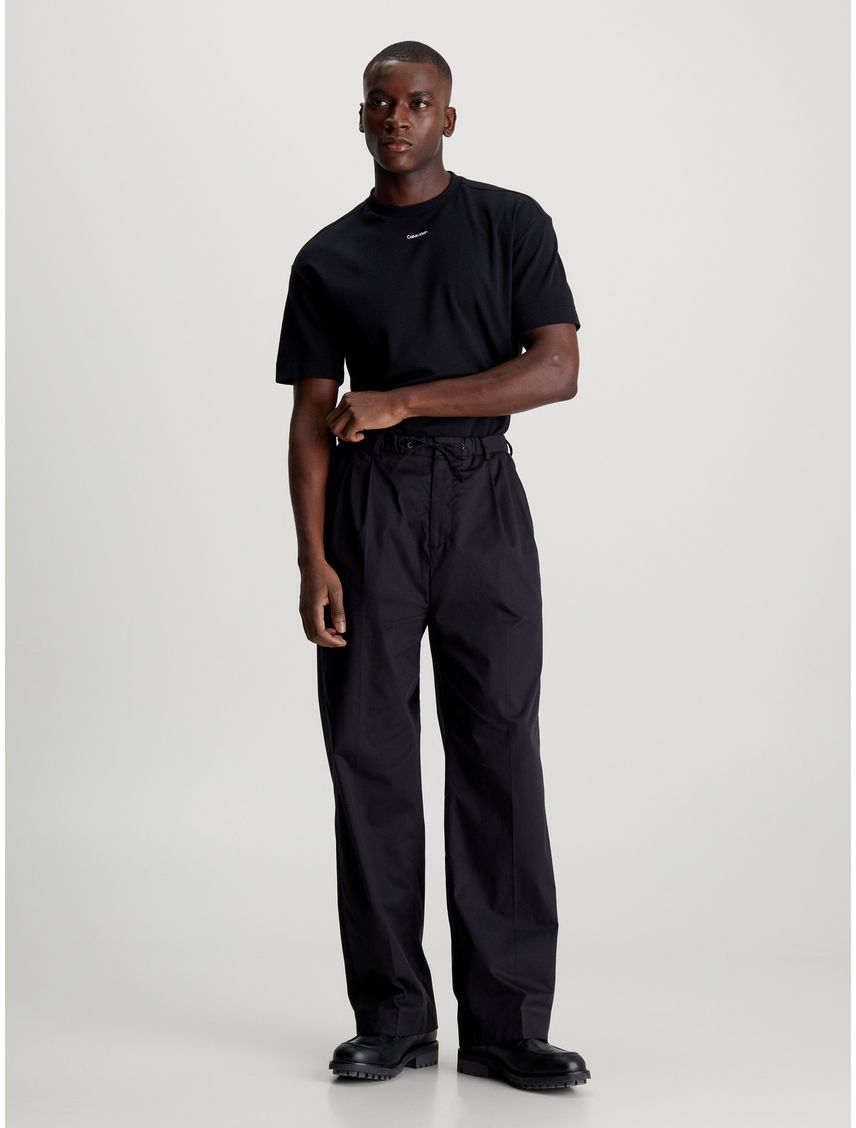 Polera Nano Logo Interlock