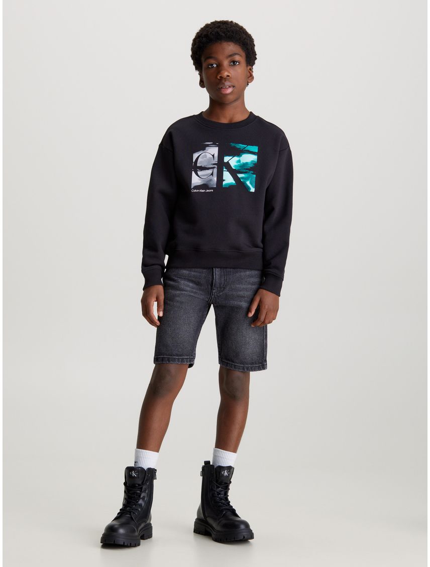 Polerón Niño Serenity Monogram