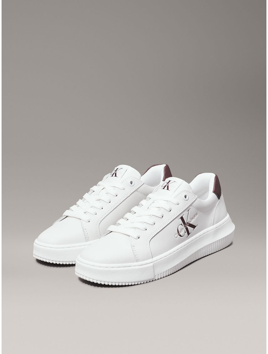 Zapatillas de Cuero Chunky Cupsole Mono - TALLA:41