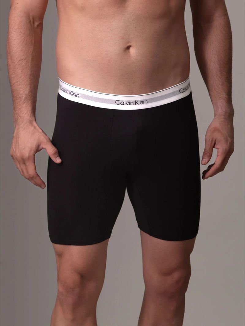 Set-de-tres-boxers-negros-Calvin-Klein-con-pretina-blanca