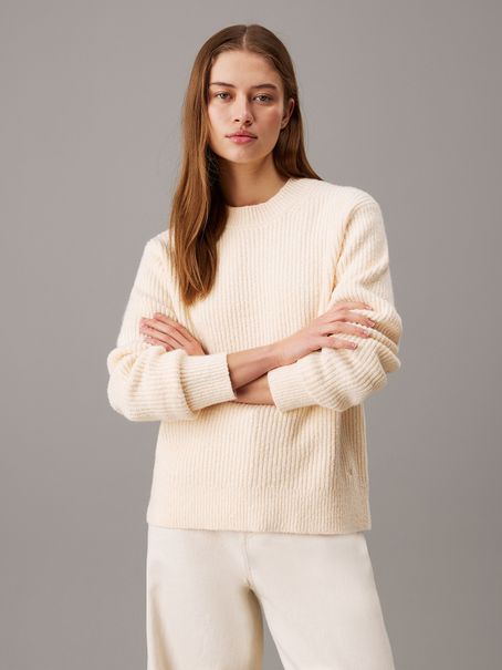 Sweater Boucle Rib