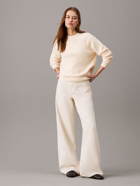 Sweater Boucle Rib