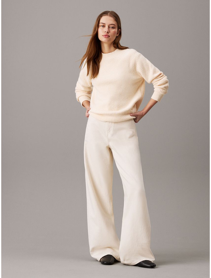 Sweater Boucle Rib