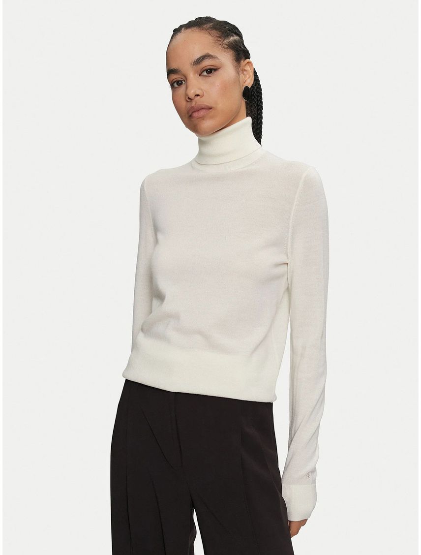 Sweater Merino Wool Roll Neck