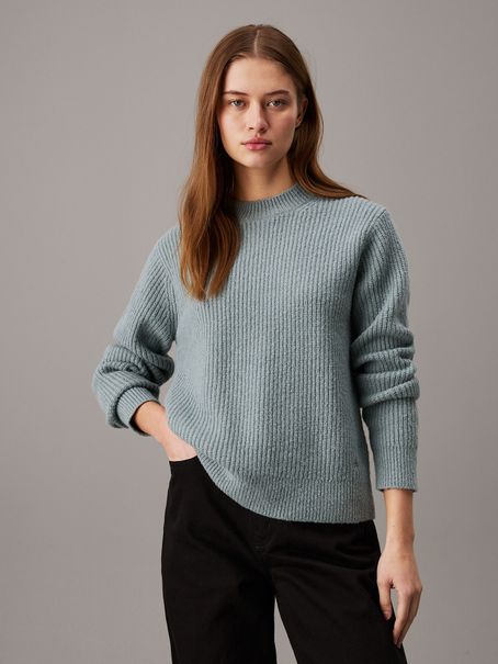Sweater Boucle Rib