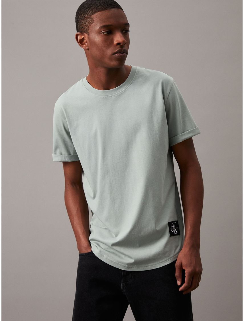 Polera Badge Turn Up Sleeve