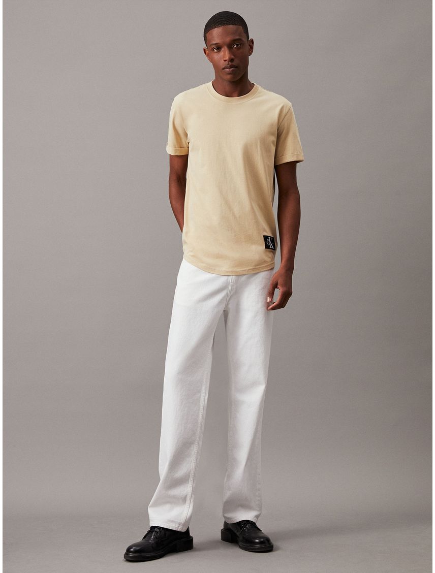 Polera Badge Turn Up Sleeve