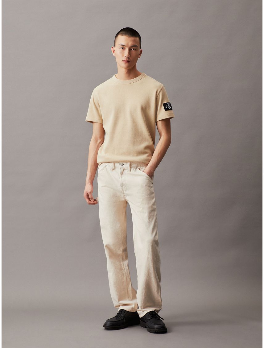 Polera Badge Waffle