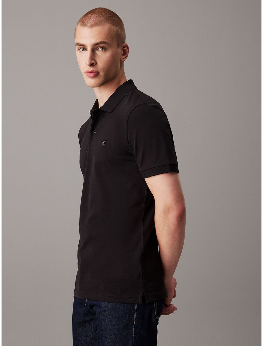 Polo CK Embro Badge Slim