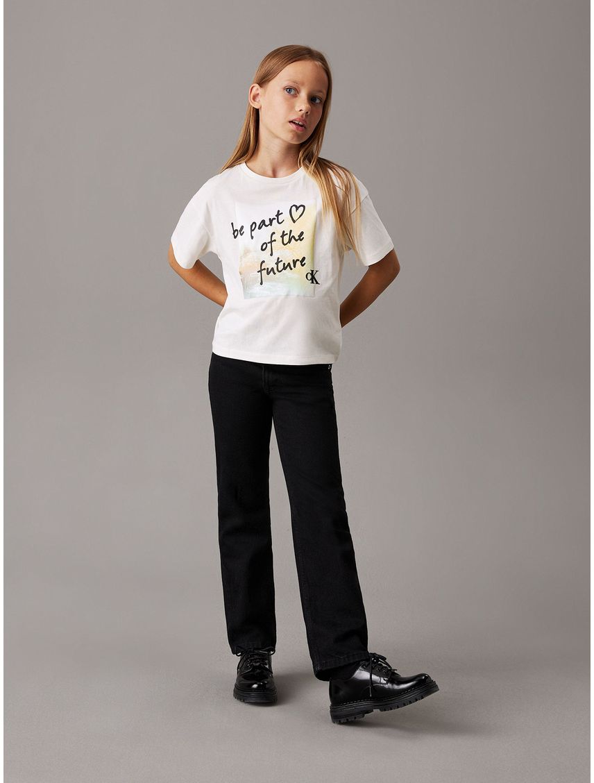 Polera Niña City Graphic