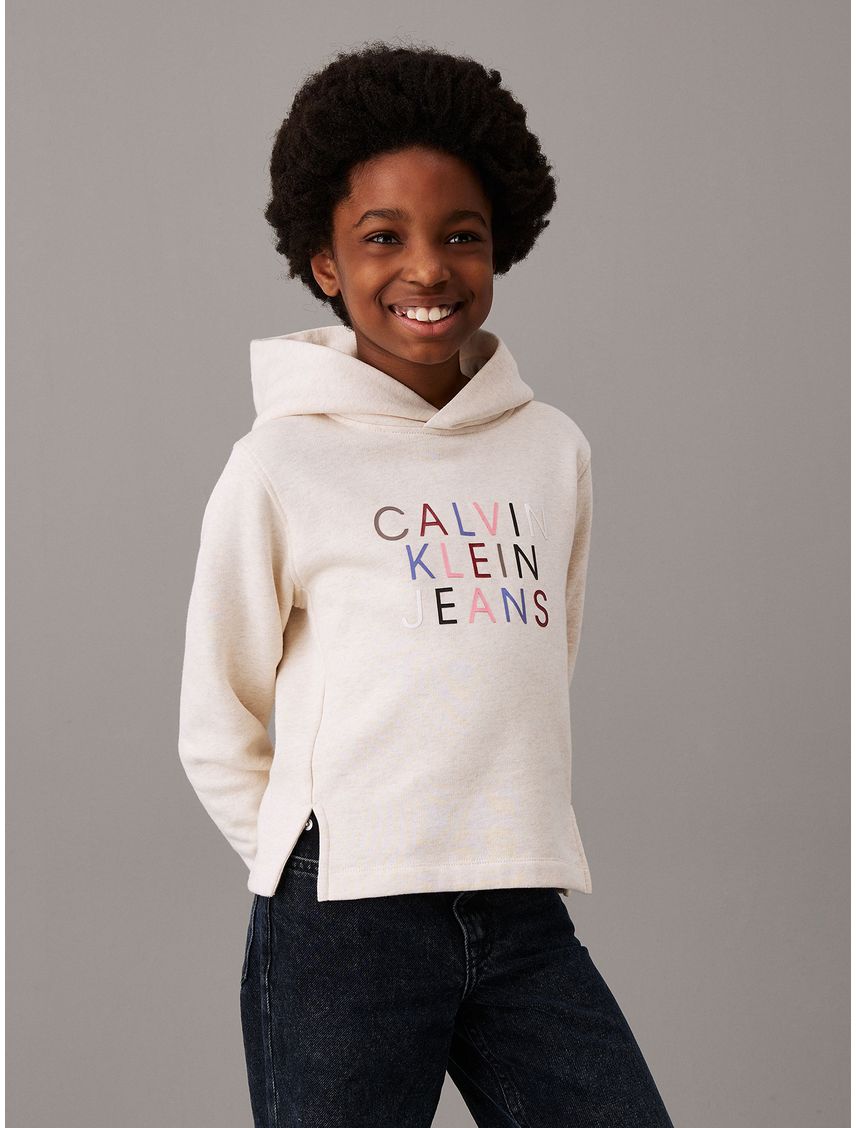 Polerón Niña Colour Logo